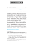 Spain's 2006 labour reform