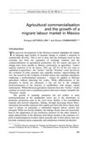Agricultural commercialisation and the growth of a migrant labour market in Mexico