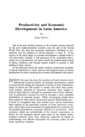Productivity and economic development in Latin America