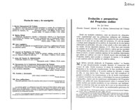 Evolución y perspectivas del programa andino