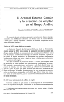 El Arancel externo común y la creación de empleo en el Grupo Andino
