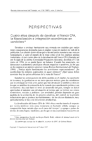 Cuatro años después de devaluar el franco CFA: la liberalización e integración económicas en candelero