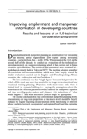 Improving employment and manpower information in developing countries: results and lessons of an ILO technical co-operation programme