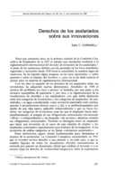 Derechos de los asalariados sobre sus innovaciones