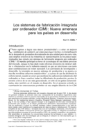 Los sistemas de fabricación integrada por ordenador (CIM): nueva amenaza para los países en desarrollo