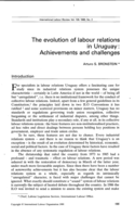 The evolution of labour relations in Uruguay: achievements and challenges