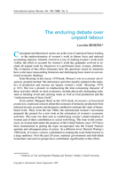 The enduring debate over unpaid labour