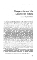 Co-operatives of the disabled in Poland