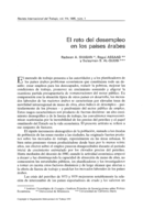 El reto del desempleo en los países árabes