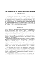 La situación de la mujer en Estados Unidos