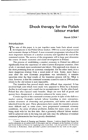 Shock therapy for the Polish labour market