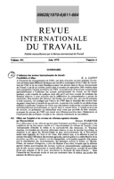 L'influence des normes internationales du travail: possibilités et bilan