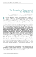 The Occupational Wages around the World data file