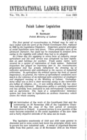 Polish labour legislation