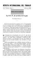 La O.I.T. al servicio de la paz