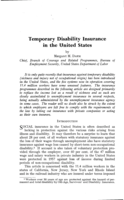 Temporary disability insurance in the United States