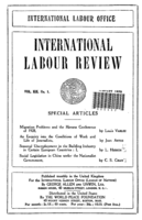 Migration problems and the Havana Conference of 1928