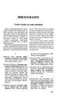 Twelve books on trade unionism