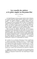 Les conseils des salaires et le plein emploi au Royaume-Uni