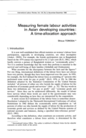 Measuring female labour activities in Asian developing countries: a time-allocation approach