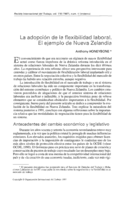 La adopción de la flexibilidad laboral: el ejemplo de Nueva Zelandia