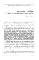 Mantequilla y cañones: ¿puede el mundo tener ambas cosas?
