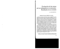 Evaluación de las tareas de los trabajadores no manuales: resultados de un estudio