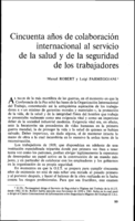 Cincuenta años de colaboración internacional al servicio de la salud y de la seguridad de los trabajadores