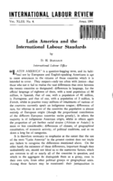 Latin America and the International Labour Standards