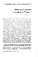 Desarrollo urbano y empleo en Yakarta