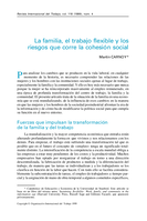 La familia, el trabajo flexible y los riesgos que corre la cohesión social