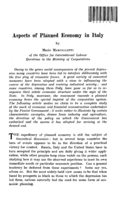 Aspects of planned economy in Italy