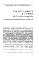 Los poderes públicos y la calidad de la vida de trabajo: algunas experiencias de Europa occidental