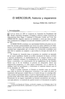 El Mercosur : historia y esperanza