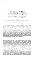 The labour problem in economic development: a framework for reappraisal