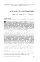 Hungría se enfrenta al desempleo