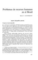 Problemas de recursos humanos en el Brasil