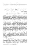 Principios de la OIT sobre el derecho de huelga