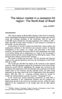 The labour market in a recession-hit region: the north-east of Brazil