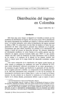 Distribución del ingreso en Colombia