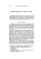 Industrial inspection in Sweden in 1923