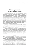 Works agreements of the "Renault type"