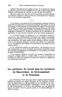 Les problèmes du travail dans les territoires du Basoutoland, du Bechouanaland et du Swaziland