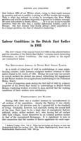 Labour conditions in the Dutch East Indies in 1931