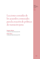 Lecciones extraídas de los acuerdos comerciales para la creación de políticas de transición justa