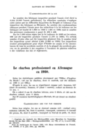 Le charbon professionnel en Allemagne en 1930