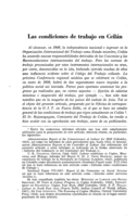 Las condiciones de trabajo en Ceilán: [I]