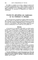 L'octroi de subventions aux employeurs en vue d'atténuer le chômage