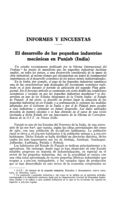 El desarrollo de las pequeñas industrias mecánicas en Punjab (India)