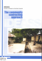 The community contracting approach: Tanzania